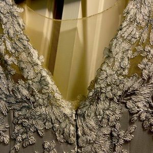 Simple elegant bridal dress